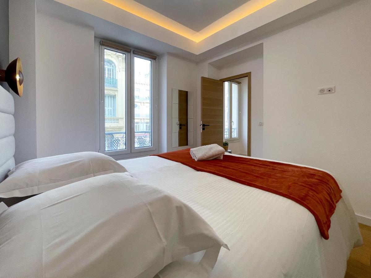 Gioffredo Massena 4 Pers Ac Wi-Fi Apartment นีซ ภายนอก รูปภาพ