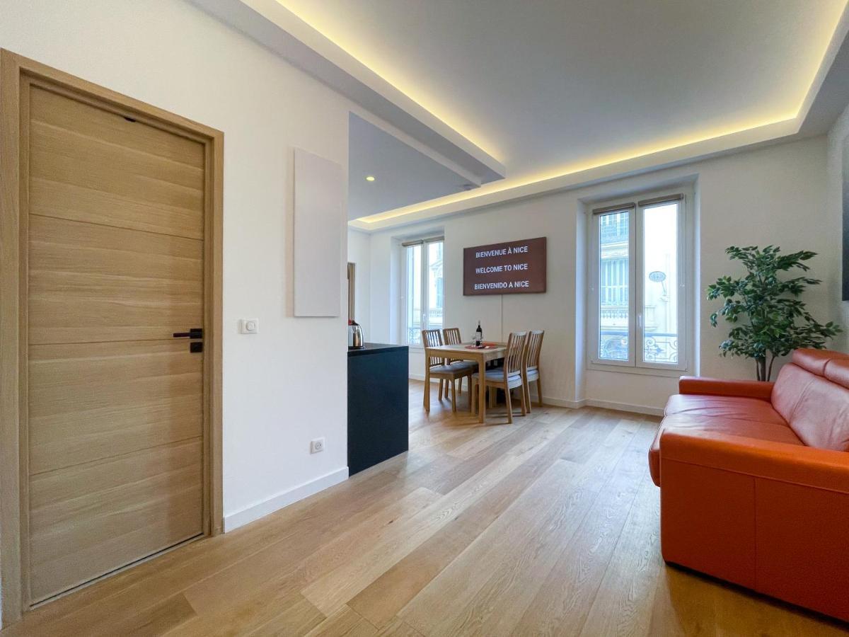 Gioffredo Massena 4 Pers Ac Wi-Fi Apartment นีซ ภายนอก รูปภาพ