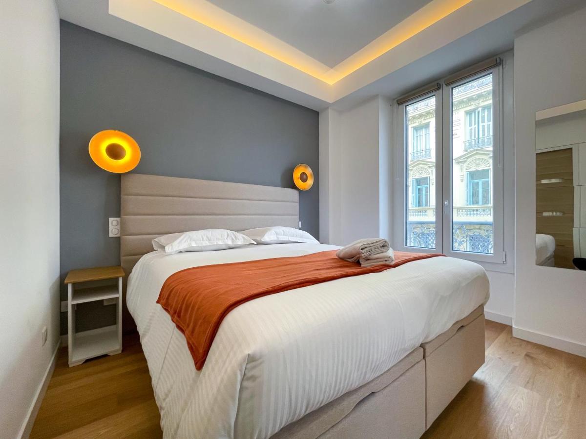 Gioffredo Massena 4 Pers Ac Wi-Fi Apartment นีซ ภายนอก รูปภาพ