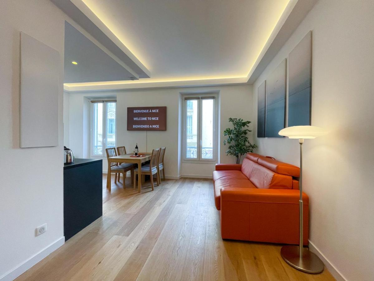 Gioffredo Massena 4 Pers Ac Wi-Fi Apartment นีซ ภายนอก รูปภาพ
