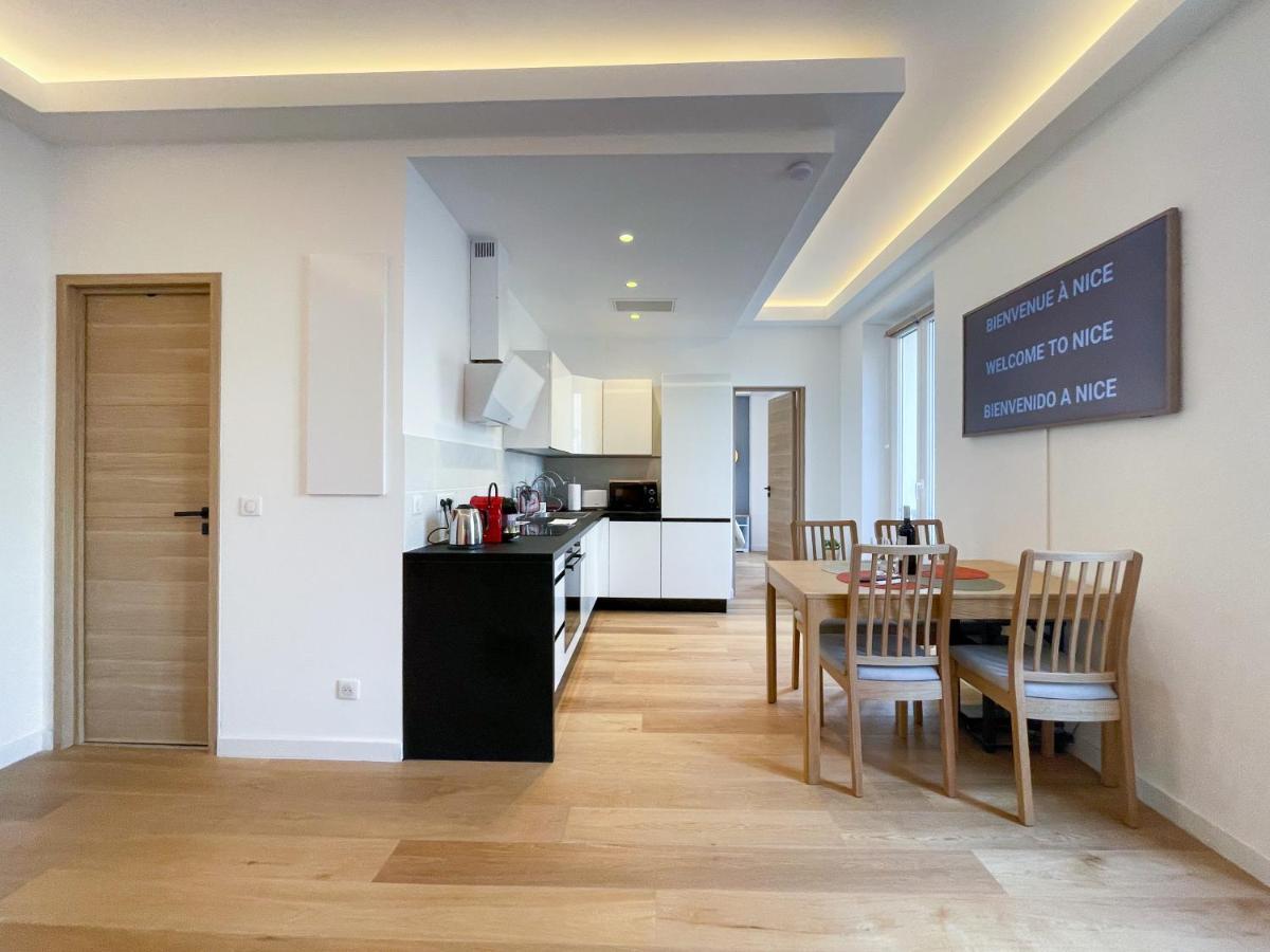 Gioffredo Massena 4 Pers Ac Wi-Fi Apartment นีซ ภายนอก รูปภาพ