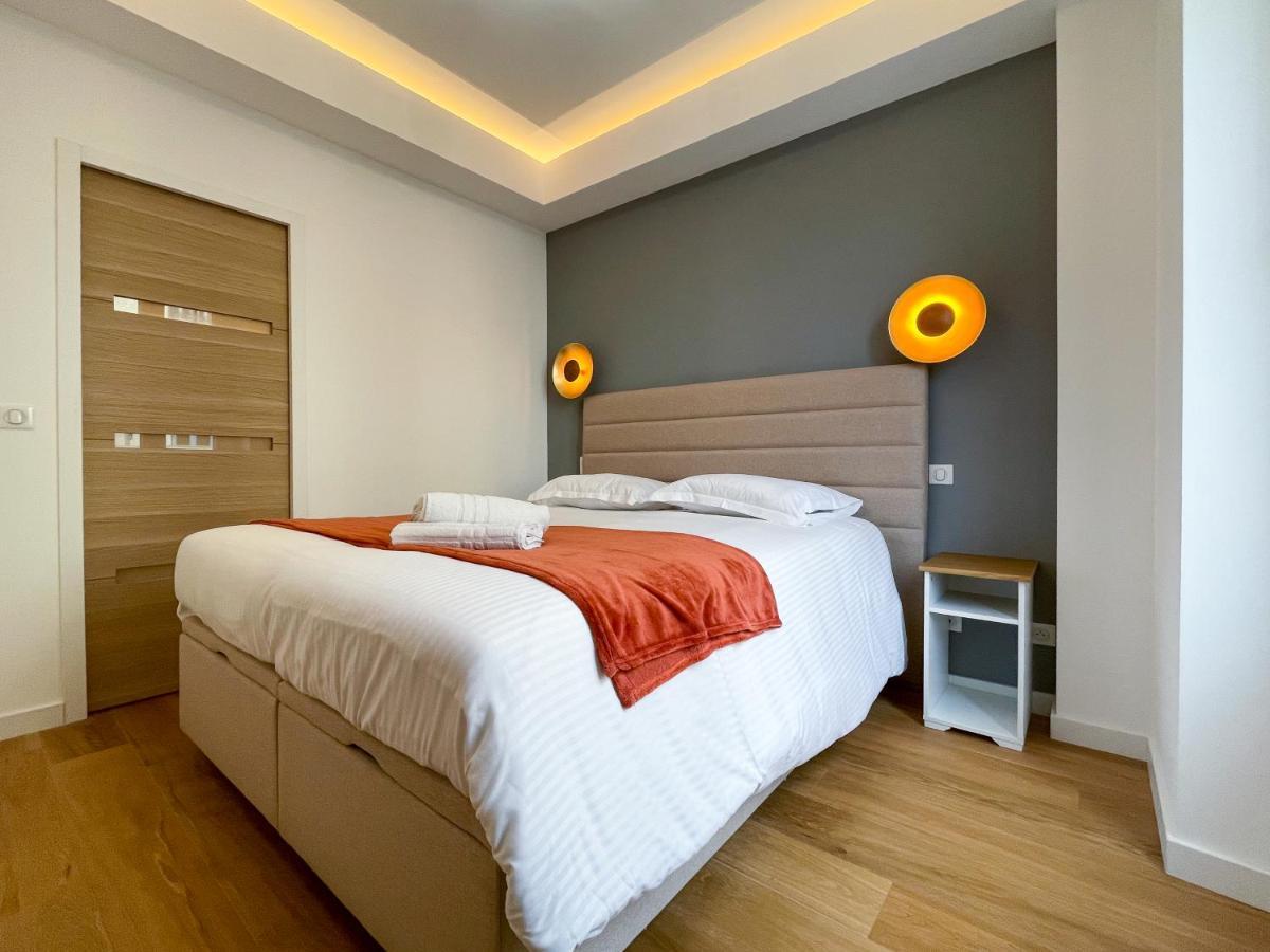 Gioffredo Massena 4 Pers Ac Wi-Fi Apartment นีซ ภายนอก รูปภาพ